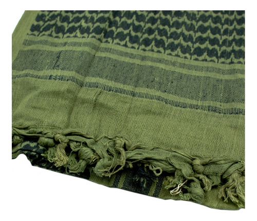201-p Shemagh 100% Algodón Pirate Marca Condor Neg/ver Pirate Unitalla