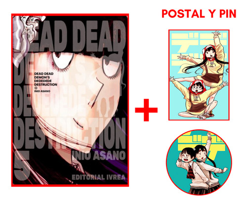 Dead Dead Demon's Dededede Destruction #05 + Postal Y Pin