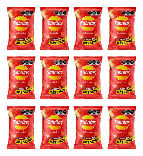 Sabritas Adobadas 160 G 12 Pzas