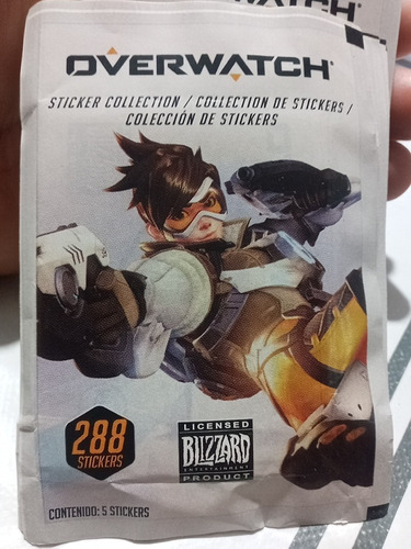 Sobres Del Album Overwatch