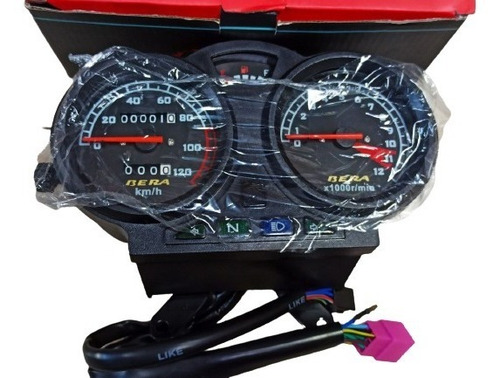 Imagen 2 de 2 de Tacómetro Para Moto Bera Sbr 150