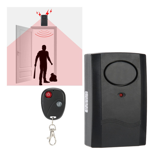 Sistema De Alarma, Control Remoto, Advertencia, Seguridad Pa