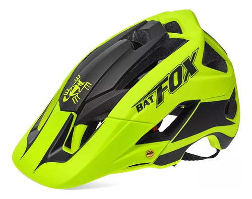 14 Casco Duro Para Bicicleta De Montaña Batfox F659