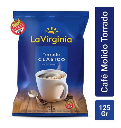 Cafe Molido La Virginia Torrado Equilibrado X 125 Gr