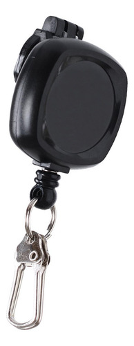 Retractable Holder, Carabiner Key Chain, Reel Clip Fly