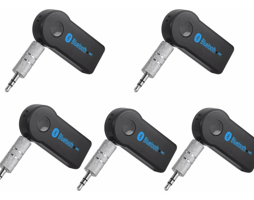 Pack X5 Receptor De Audio Bluetooth Plug 3.5mm