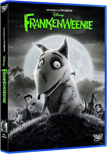 Frankenweenie Pelicula Dvd Original Disney