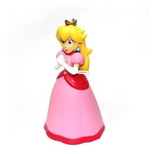 Princesa Peach Super Mario Bros Figura De Colección Luigi