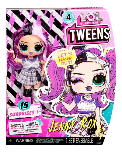 Muñeca Lol Surprise Tweens Jenny Rox Serie 4 Original