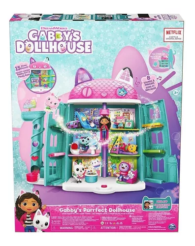 Gabby's Dollhouse, Jogo de cozinha para crianças com acessórios e