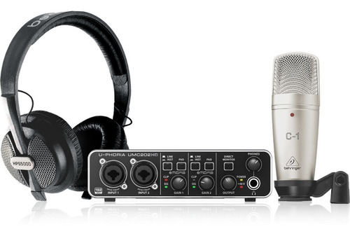 Kit Para Grabación Behringer U Phoria Studio Pro Con Umc22