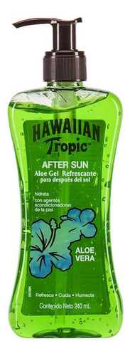 Gel Post Solar Hawaiian Tropic Aloe Vera Refrescante 240 Ml