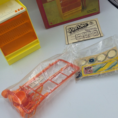Barbie Luxo De Cozinha Fogão Micro Ondas Estrela 1989 Antigo (Usado)