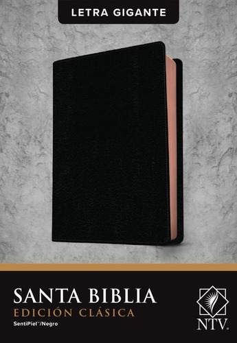 Biblia Ntv Letra Gigante Edición Clásica Sentipiel Negro