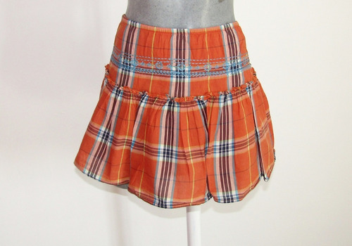 Old Navy  Minifalda Plisada Talla Xs ( Extra Chica)