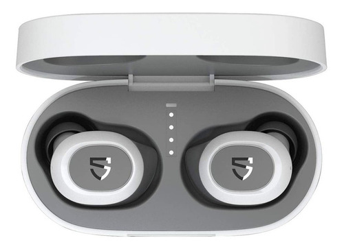 Auriculares in-ear Deportivos Inalámbricos Soundpeats TrueFree 2 Blanco - Impermeabilidad IPX7, Bluetooth 5.0, TWS, batería de 20 horas, Botón físico