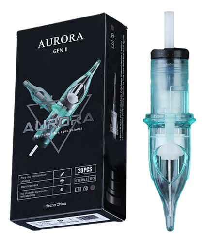 Cartucho De Tinta Para Tatuaje Profesional 20pz Aurora Rl