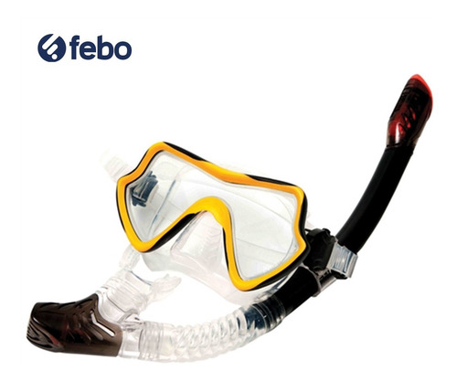 Imagen 3 de 5 de Set Completo De Buceo Snorkel Vaya2 National Geographic Febo