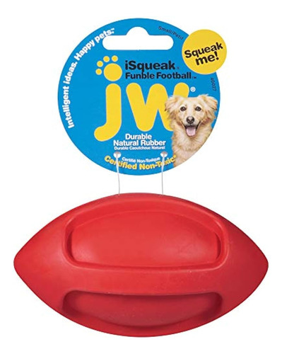 Jw Pet Company Isqueak Funble Football Dog Toy, Pequeño (los