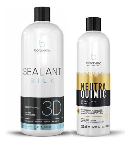 Kit Selagem Sealant Silk 3d 1l E Neutra Quimic Borabella