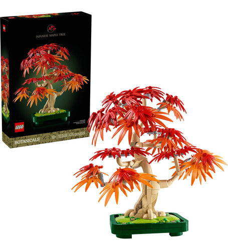 Lego Flores 10348 Bonsái De Arce Rojo Japonés