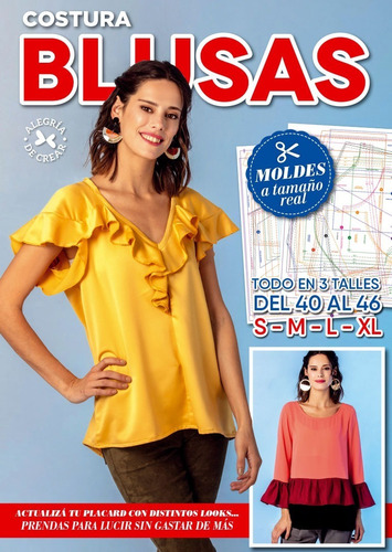 Costura Blusas Actualiza Tu Placard - Arcadia Ediciones