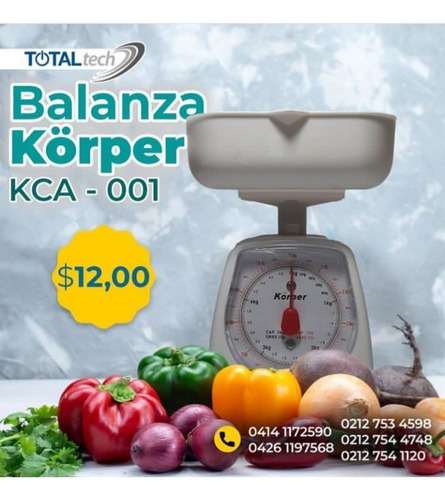Balanzas Pesos Para Cocina Hasta 5 Kg