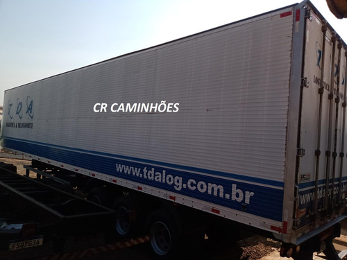 Carreta Furgão Semi-reboque 3 Eixos