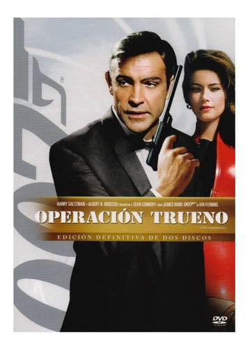 Operacion Trueno 007 James Bond , 2 Discos Pelicula Dvd