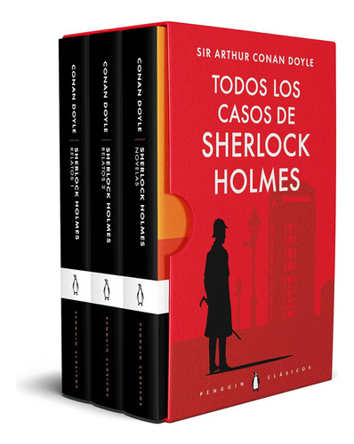 Estuche 3 Libros Sherlock Holmes [ Edición Limitada ], De Sir Arthur An Doyle. Editorial Penguin Clásicos, Tapa Blanda En Español, 2024