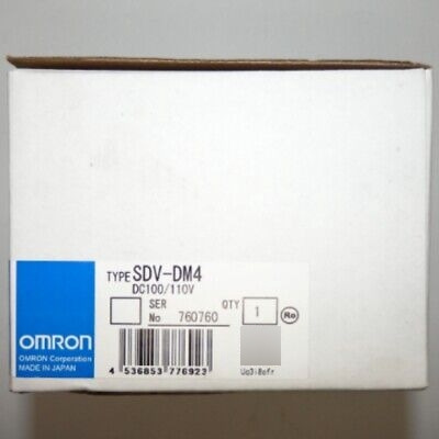 Omron Sdv Series Voltage Sensor Sdv-dm4 Dc100/110 Eeg