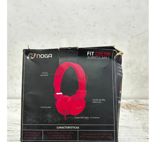 Auriculares Celulares Pc Noga Ng-55 Rosa (Usado)