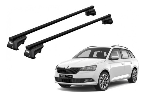 Barras Thule Skoda Fabia (mk Iii) 15- Re / Smartr Xt Square