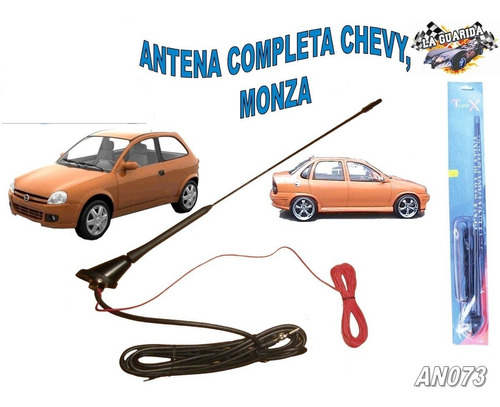 Antena Completa Para Chevy Monza Toldo