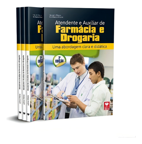 Livro Atendente E Auxiliar De Farmácia E Drogaria