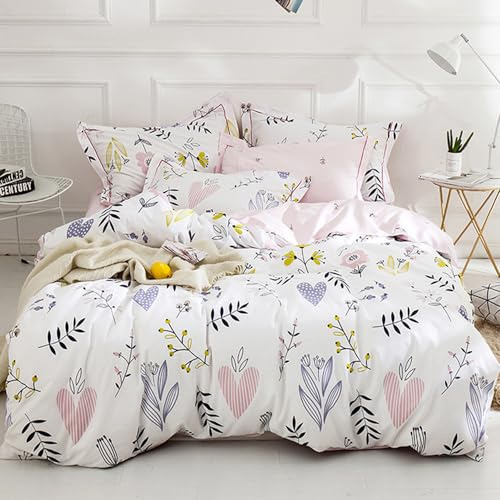 - Juego De Ropa De Cama Diseño De Flores Gemelas Niña...