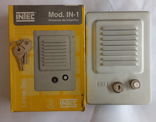 Pack Intercomunicador Residencial Sistema De Interfon Intec