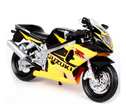 Maisto Suzuki Gsx-r600 1/18 Amarillo Negro Modelo Fundido A