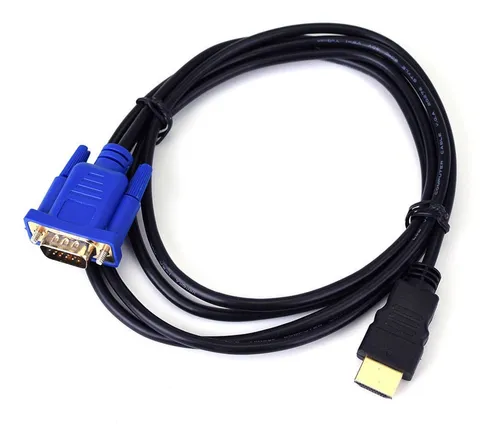 1.8m Hdmi Para Vga Cable1080p Macho Para Conversor Para Pc L