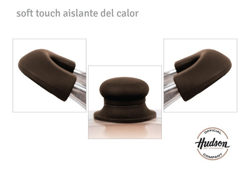 Imagen 8 de 9 de Cacerola Hudson Antiadherente Ceramico 24 Cm