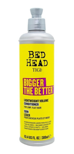 Tigi Bigger The Better Acondicionador Para Volumen 300ml