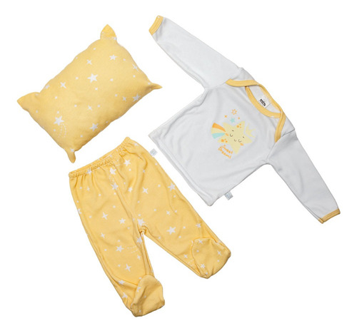 Ropa Para Bebé Baby Mink Pijamink Glow Con Almohada