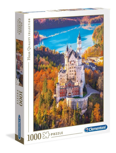 Quebra Cabeça Clementoni 1000 Pçs Castelo De Neuschwanstein