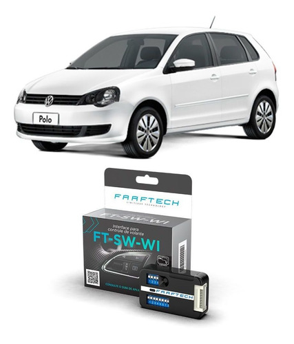 Interface Volante Vw Polo 2010 A 2014 Faaftech Desbloqueio