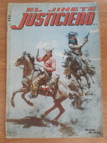 Cómic El Jinete Justiciero Número 892 Editorial Zig Zag 1967