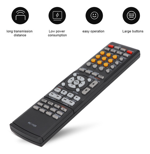 Controle Remoto De Substituição Para Denon Av Receiver Rc-11