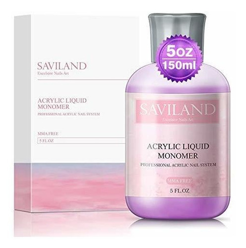 Líquidos Acrílicos - Saviland Acrylic Liquid Monomer - 5 Oz 