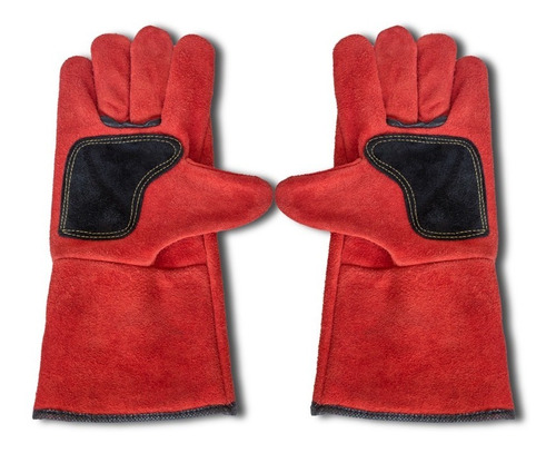 Guantes Soldador  Descarne Forrad. Reforz. Kevlar X 10pares 