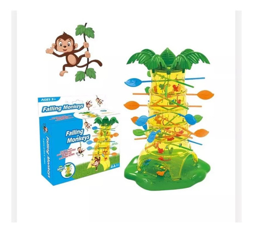 Salva Al Mono Enredados Monkeys Juego De Mesa Motricidad