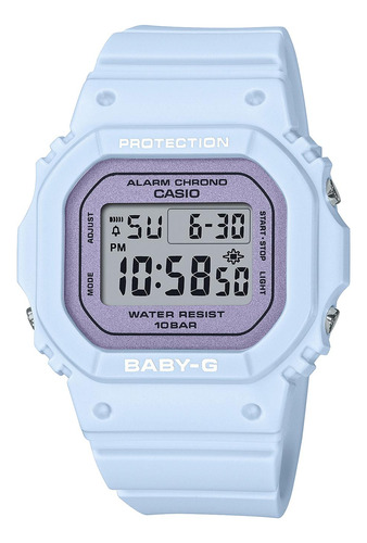 Reloj Baby-g Bgd-565sc-2d Resina Mujer Celeste